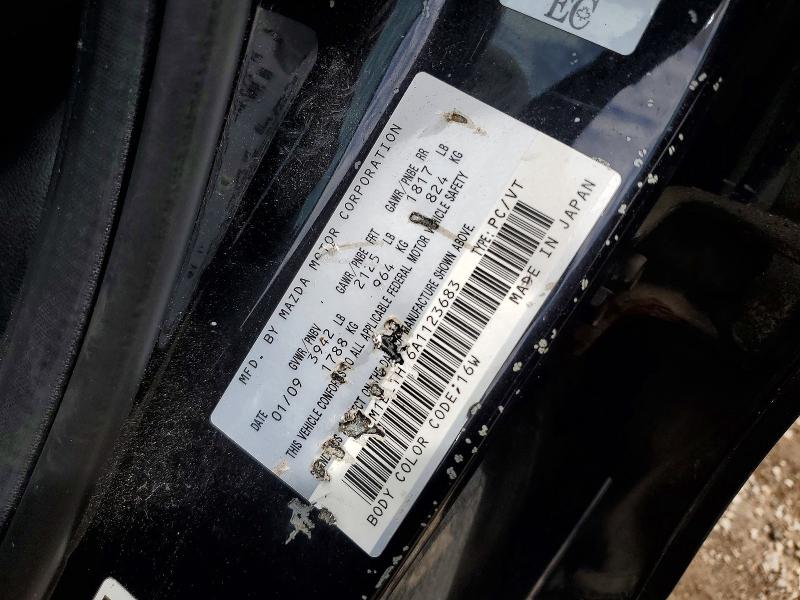 56085876 :رقم المزاد ، JM1BL1HF6A1123683 vin ، 2010 Mazda 3 مزاد بيع