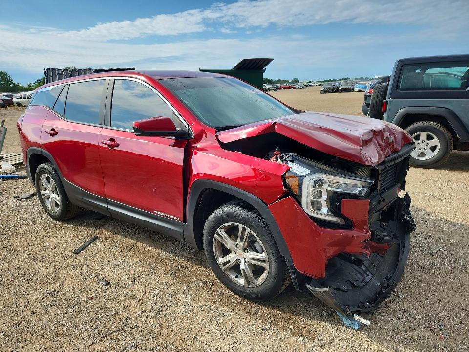 58553676 :رقم المزاد ، 3GKALTEV3NL147106 vin ، 2022 Gmc Terrain مزاد بيع