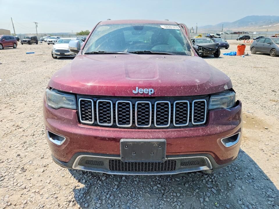 58301476 :رقم المزاد ، 1C4RJFBG5HC872248 vin ، 2017 Jeep Grand Cherokee مزاد بيع