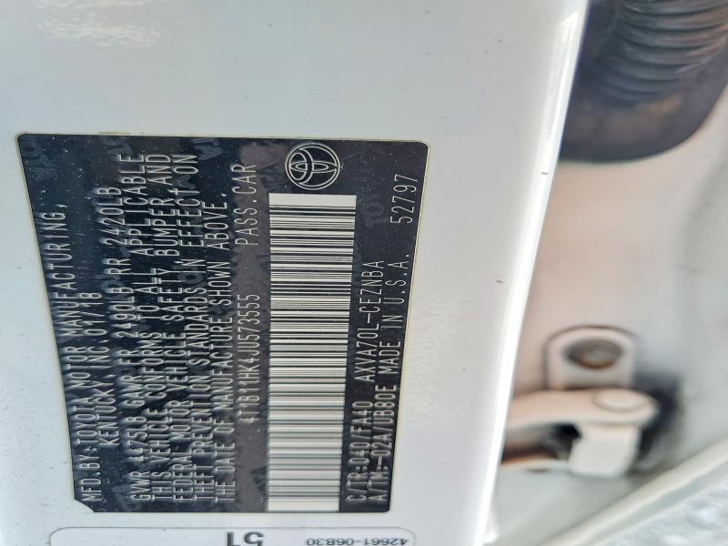 2018 Toyota Camry მანქანა იყიდება აუქციონზე, vin: 4T1B11HK4JU573555, აუქციონის ნომერი: 58435286