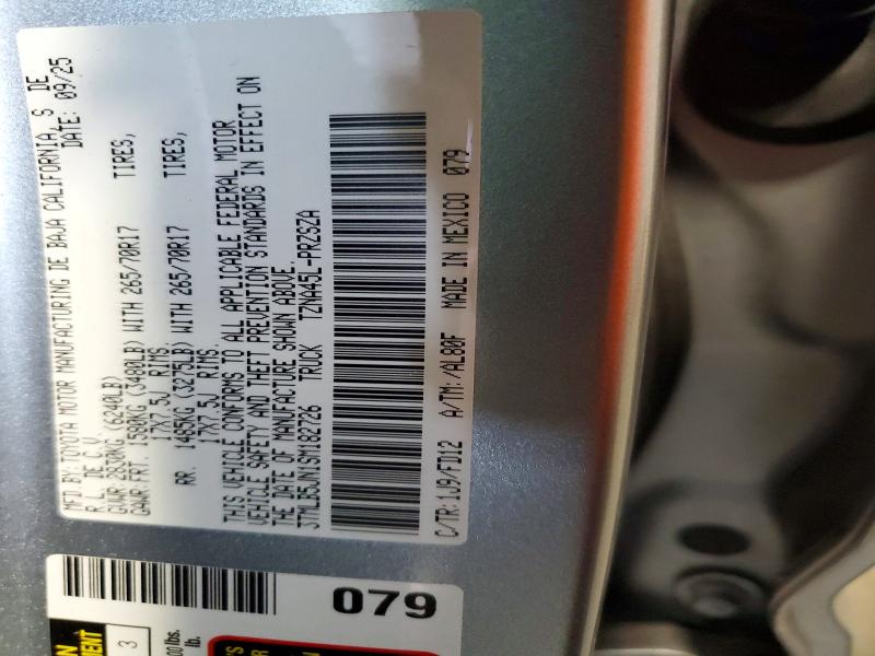 Продаж на аукціоні авто 2025 Toyota Tacoma, vin: 3TMLB5JN1SM182726, номер лоту: 58240626