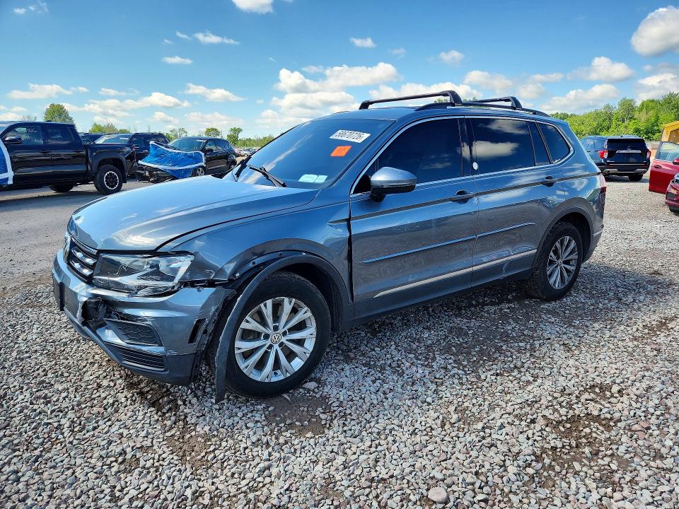 2018 Volkswagen Tiguan მანქანა იყიდება აუქციონზე, vin: 3VV2B7AX0JM184377, აუქციონის ნომერი: 58670726
