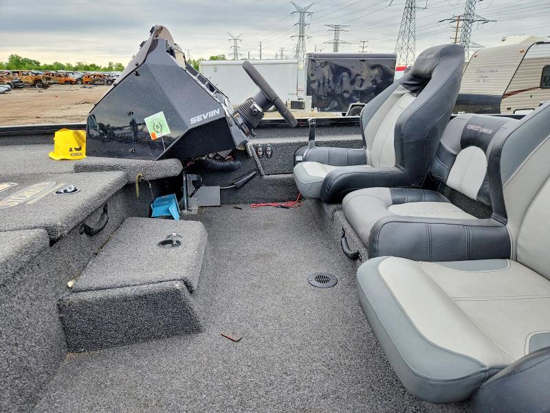 2021 Boat Crestliner მანქანა იყიდება აუქციონზე, vin: CRC10763A121, აუქციონის ნომერი: 54291676