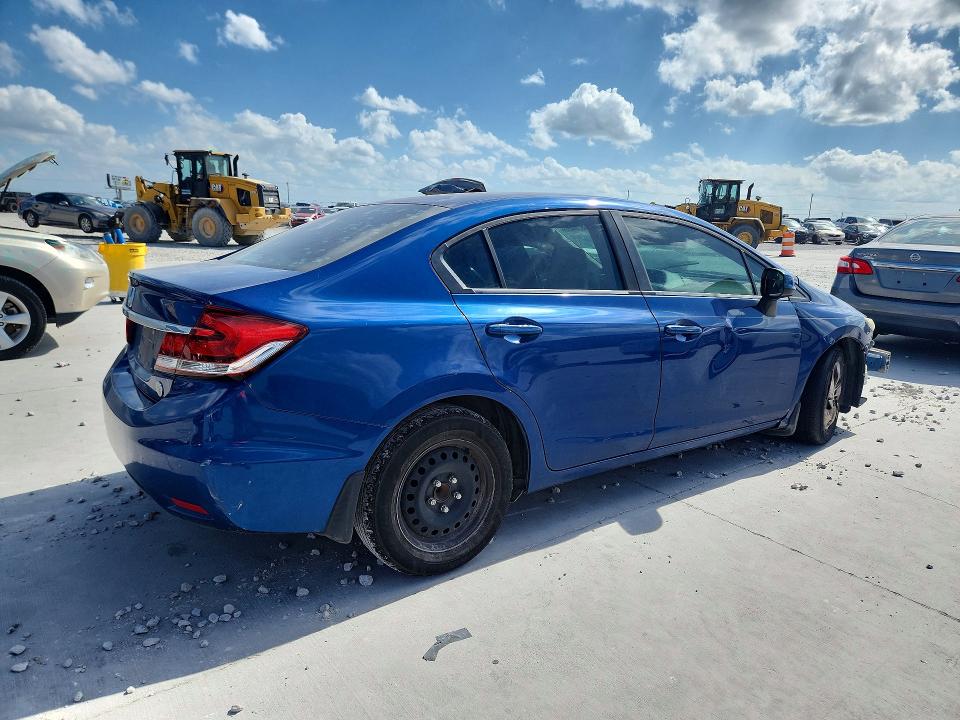 2013 Honda Civic მანქანა იყიდება აუქციონზე, vin: 19XFB2F53DE014524, აუქციონის ნომერი: 56630456