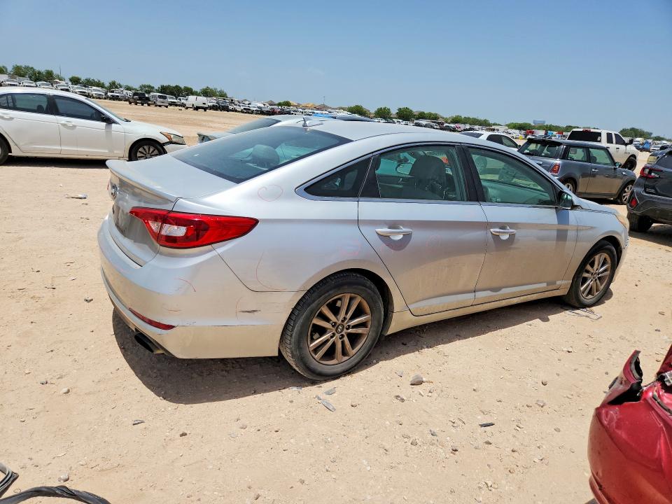 2017 Hyundai Sonata მანქანა იყიდება აუქციონზე, vin: 5NPE24AFXHH590264, აუქციონის ნომერი: 58997846