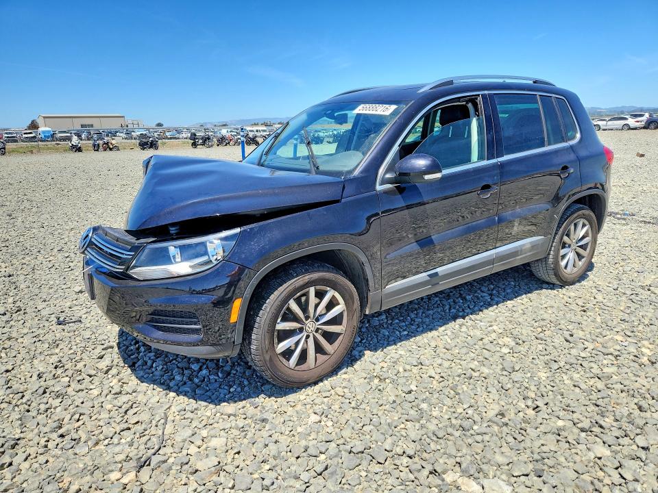 2017 Volkswagen Tiguan მანქანა იყიდება აუქციონზე, vin: WVGRV7AX5HW501533, აუქციონის ნომერი: 56888216