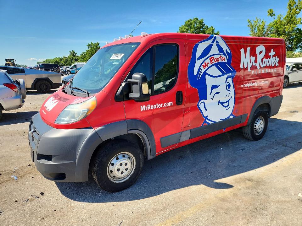 2018 Ram Promaster 1500 მანქანა იყიდება აუქციონზე, vin: 3C6TRVAG9JE156002, აუქციონის ნომერი: 58584406