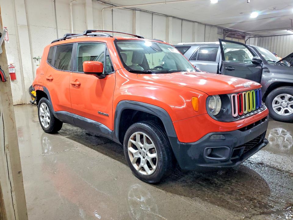 Продажа на аукционе авто 2015 Jeep Renegade, vin: ZACCJBBT9FPB37292, номер лота: 56788876