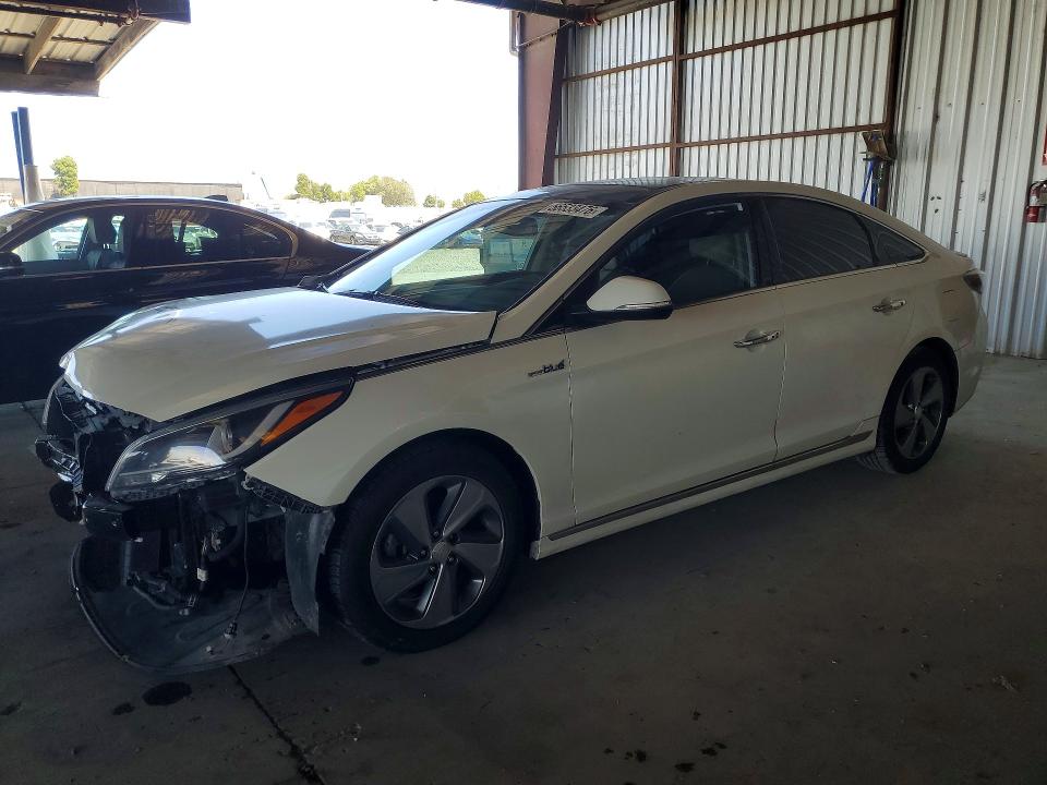 2016 Hyundai Sonata Hybrid მანქანა იყიდება აუქციონზე, vin: KMHE34L10GA012447, აუქციონის ნომერი: 56533476