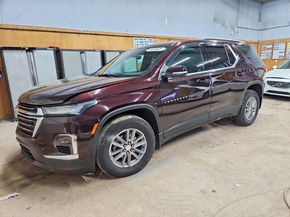 58078026 :رقم المزاد ، 1GNEVHKW0NJ154899 vin ، 2022 Chevrolet Traverse مزاد بيع