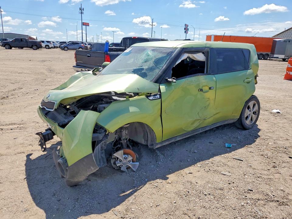 2015 Kia Soul მანქანა იყიდება აუქციონზე, vin: KNDJN2A26F7755638, აუქციონის ნომერი: 56828536