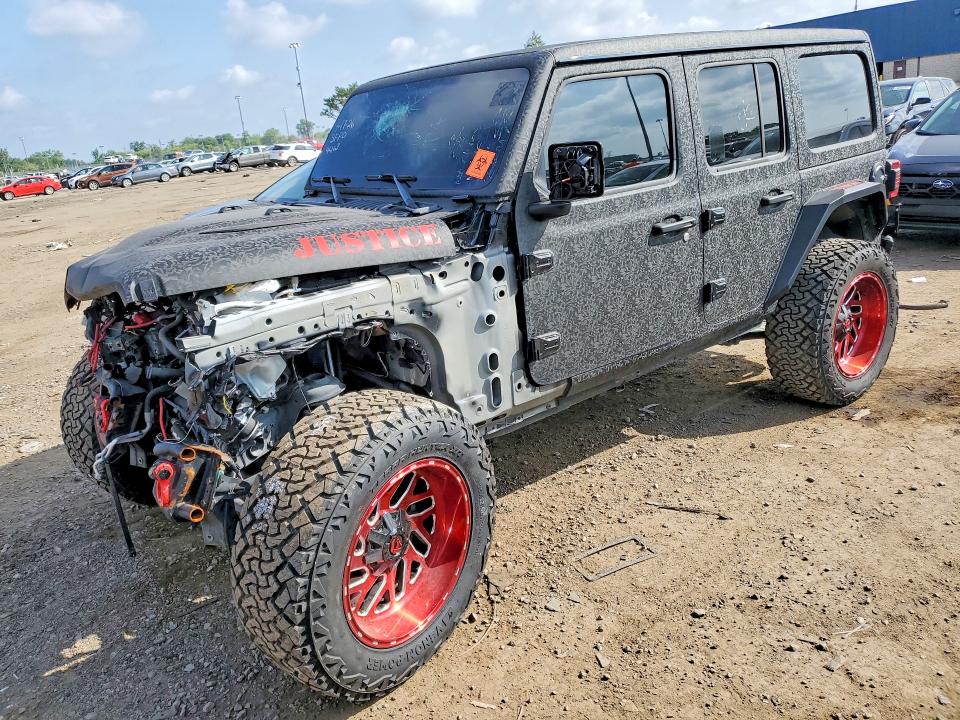 79134085 :رقم المزاد ، 1C4HJXDG0MW804463 vin ، 2021 Jeep Wrangler Unlimited مزاد بيع