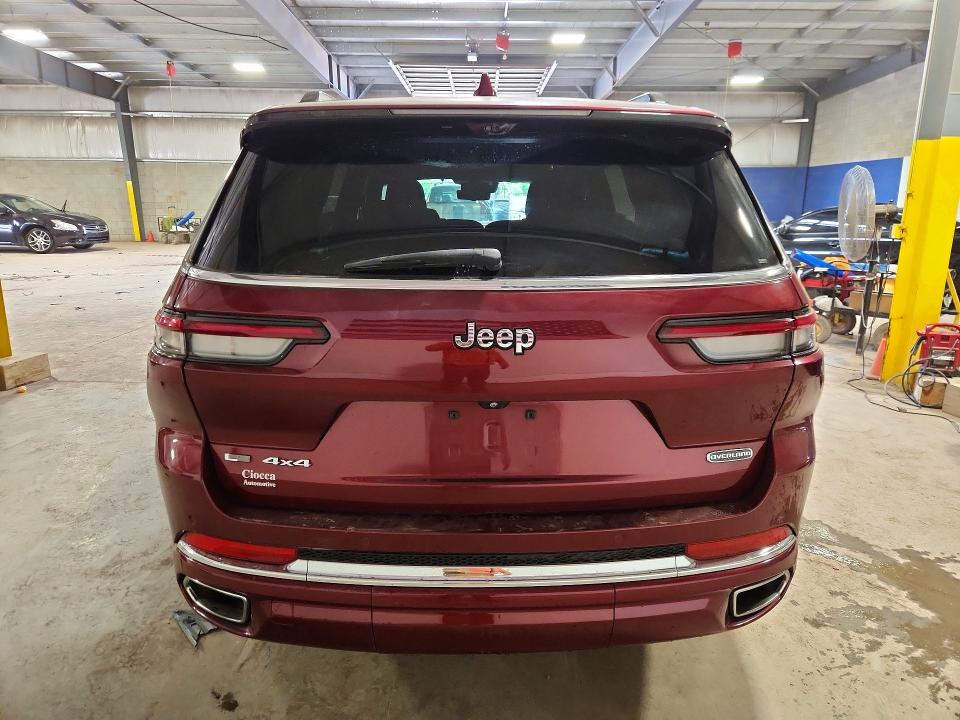 55598556 :رقم المزاد ، 1C4RJKDG6M8178381 vin ، 2021 Jeep Grand Cherokee مزاد بيع