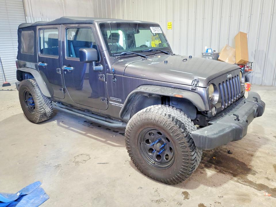 2016 Jeep Wrangler Unlimited მანქანა იყიდება აუქციონზე, vin: 1C4BJWDG3GL199408, აუქციონის ნომერი: 55470376