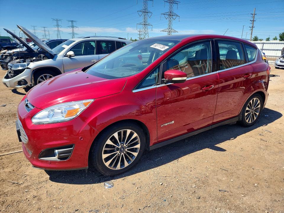 58311736 :رقم المزاد ، 1FADP5DU0HL115110 vin ، 2017 Ford C-max مزاد بيع