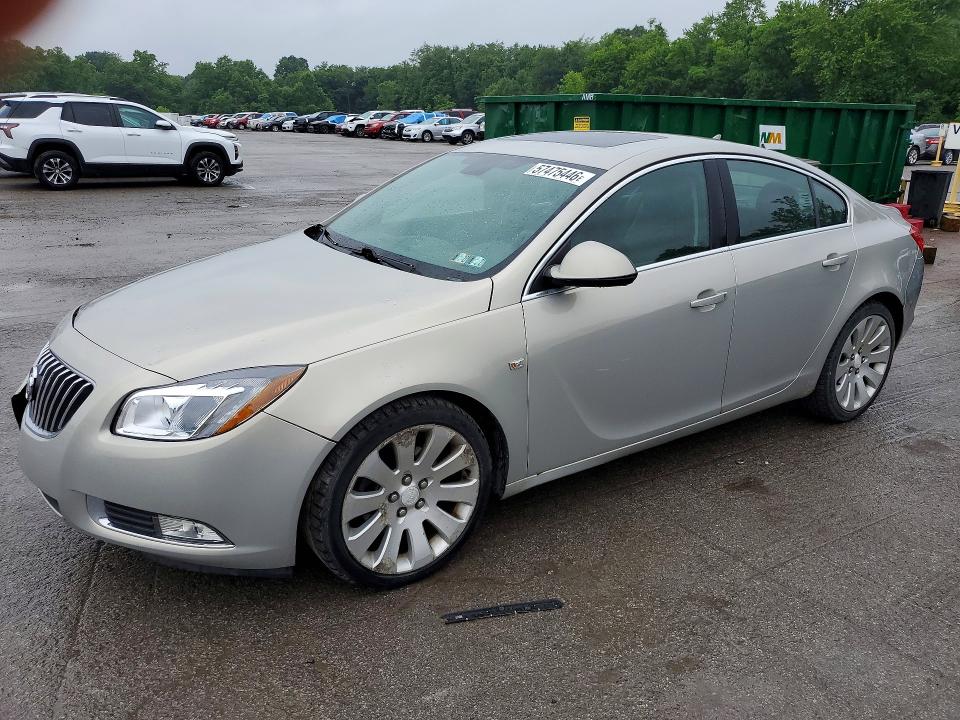 Auction sale of the 2011 Buick Regal, vin: W04G05GVXB1119324, lot number: 57475446