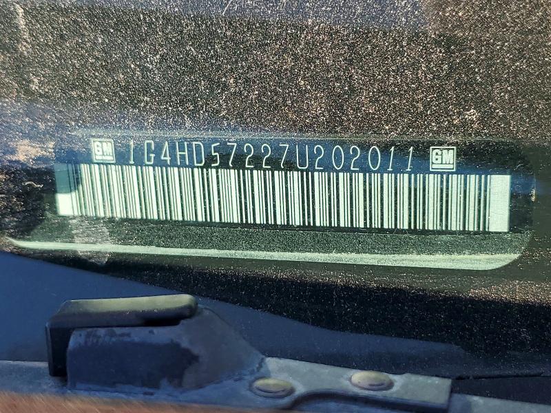 Aukcja sprzedaży 2007 Buick Lucerne, vin: 1G4HD57227U202011, numer aukcji: 54394566