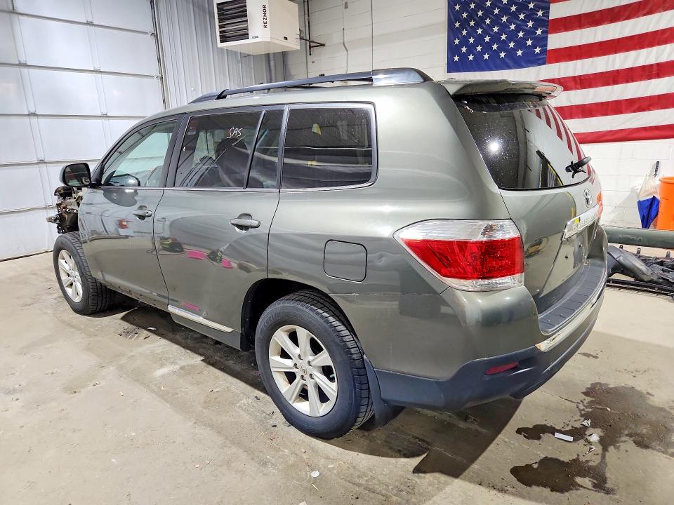 2012 Toyota Highlander მანქანა იყიდება აუქციონზე, vin: 5TDBK3EH0CS119137, აუქციონის ნომერი: 57520306