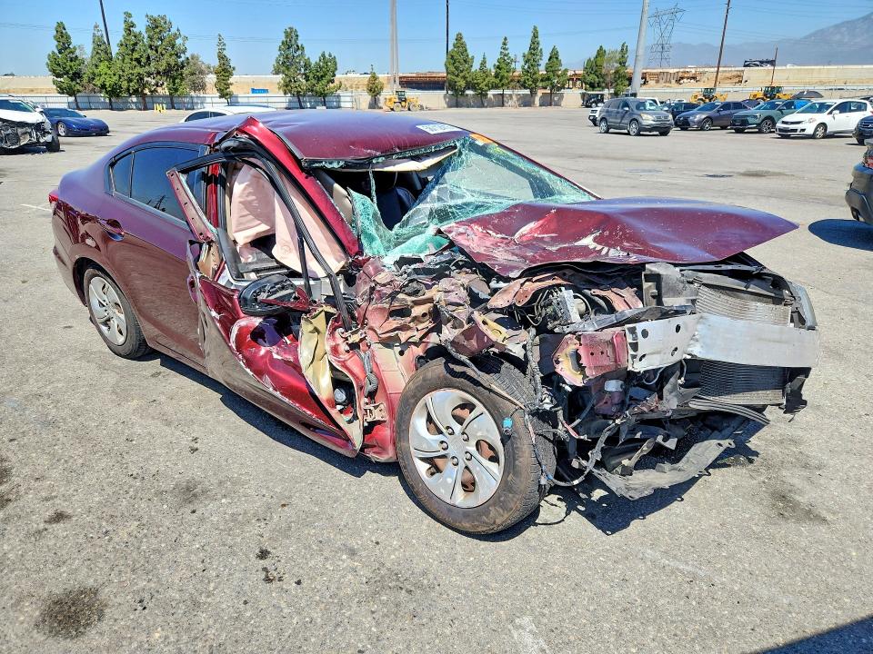 56712416 :رقم المزاد ، 2HGFB2F51FH567164 vin ، 2015 Honda Civic مزاد بيع