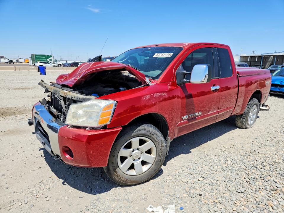 2006 Nissan Titan მანქანა იყიდება აუქციონზე, vin: 1N6AA06B66N546952, აუქციონის ნომერი: 57762446
