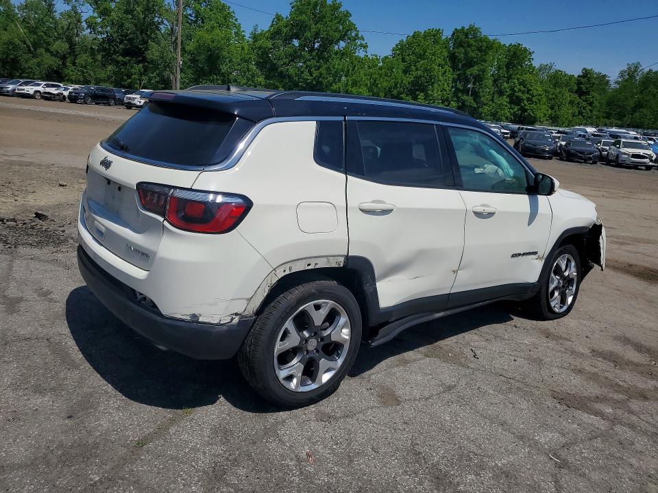 2018 Jeep Compass მანქანა იყიდება აუქციონზე, vin: 3C4NJDCB6JT373801, აუქციონის ნომერი: 55076706