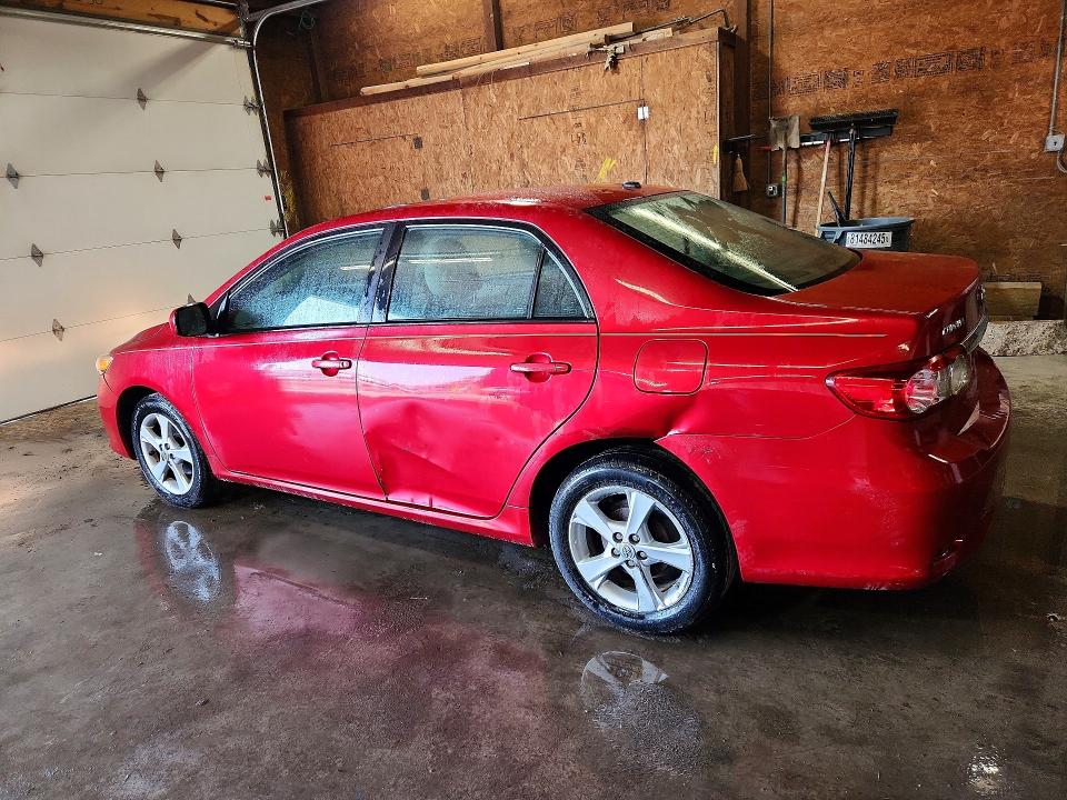 55616356 :رقم المزاد ، 2T1BU4EE3BC593127 vin ، 2011 Toyota Corolla مزاد بيع
