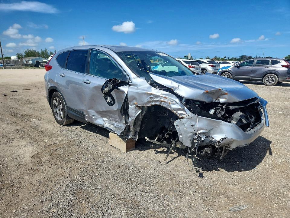 56337186 :رقم المزاد ، 7FARW1H87KE021748 vin ، 2019 Honda Cr-v مزاد بيع