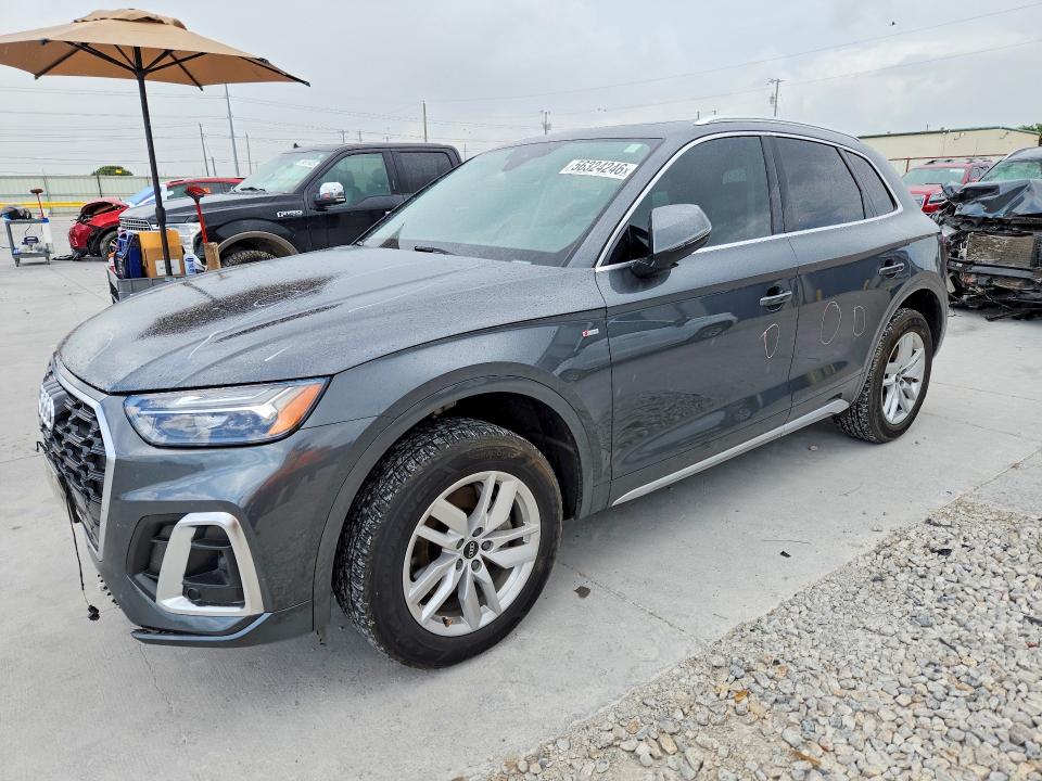 56324246 :رقم المزاد ، WA1GAAFY6P2115063 vin ، 2023 Audi Q5 مزاد بيع