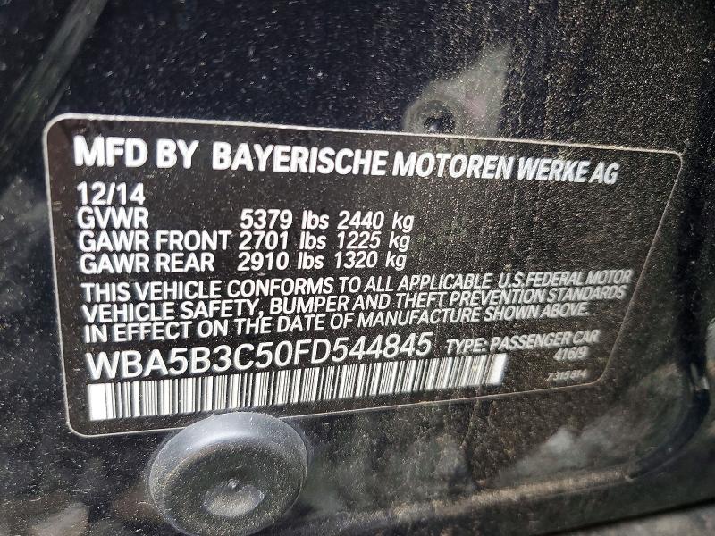 Aukcja sprzedaży 2015 Bmw 535, vin: WBA5B3C50FD544845, numer aukcji: 56591056