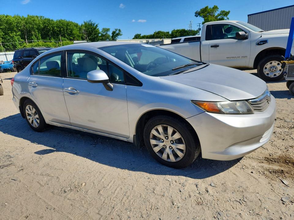 55640806 :رقم المزاد ، 2HGFB2F51CH301672 vin ، 2012 Honda Civic مزاد بيع