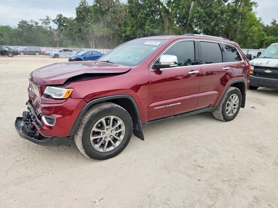 2016 Jeep Grand Cherokee მანქანა იყიდება აუქციონზე, vin: 1C4RJEBG4GC369481, აუქციონის ნომერი: 56850296