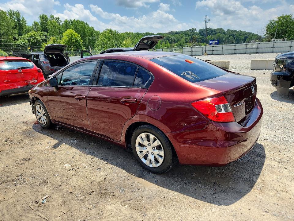 Продажа на аукционе авто 2012 Honda Civic, vin: 19XFB2F50CE103840, номер лота: 58960686