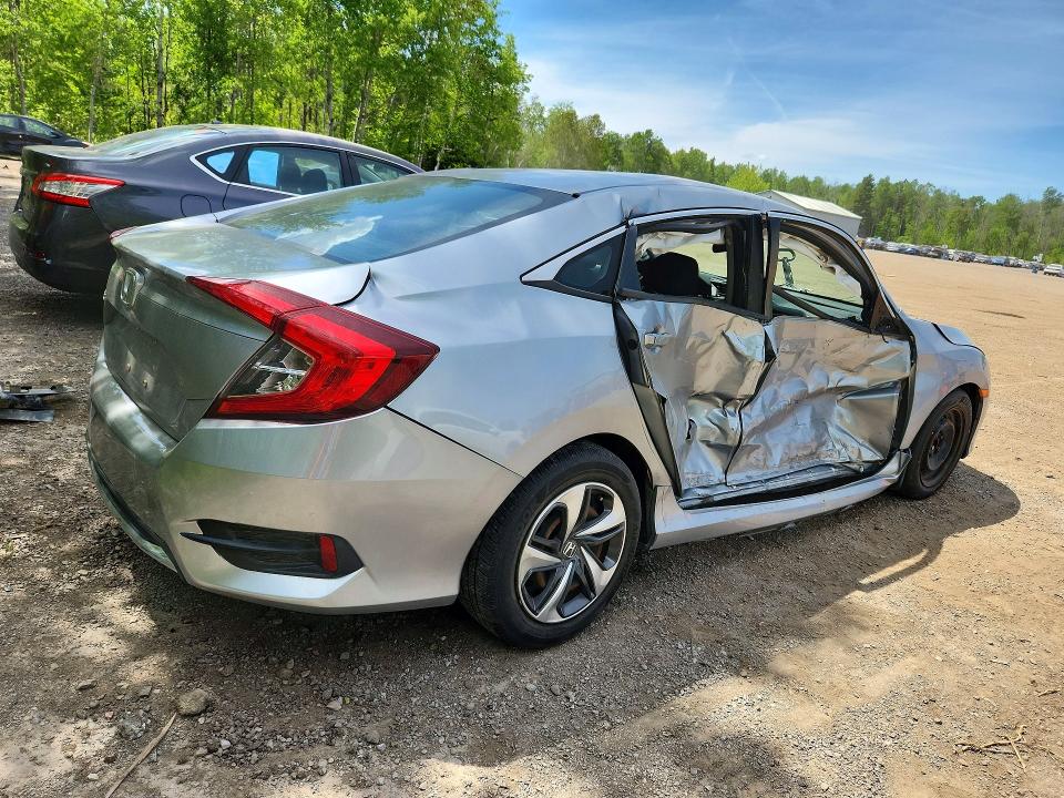 Продаж на аукціоні авто 2020 Honda Civic, vin: 2HGFC2F54LH016607, номер лоту: 55864686