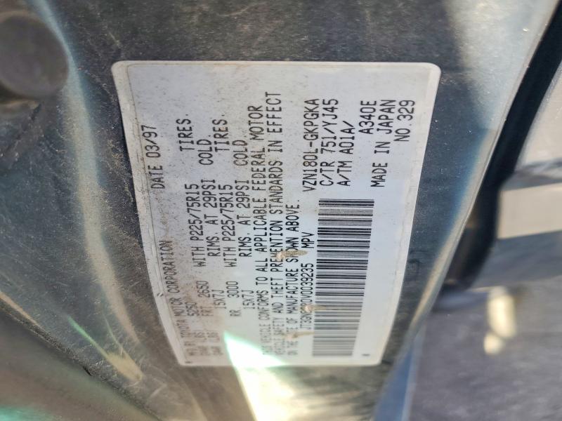 Aukcja sprzedaży 1997 Toyota 4runner, vin: JT3GN86R0V0039235, numer aukcji: 58984906