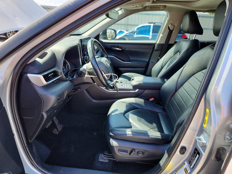 57959716 :رقم المزاد ، 5TDGZRBH3NS163967 vin ، 2022 Toyota Highlander مزاد بيع