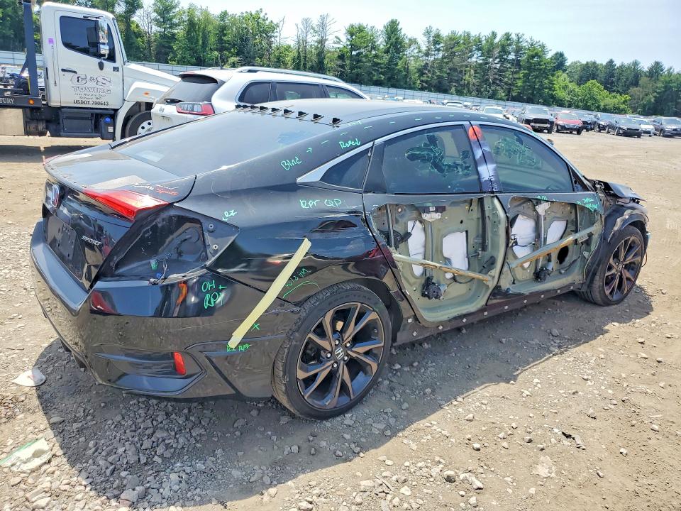 Продаж на аукціоні авто 2020 Honda Civic, vin: 2HGFC2F81LH524575, номер лоту: 97684625