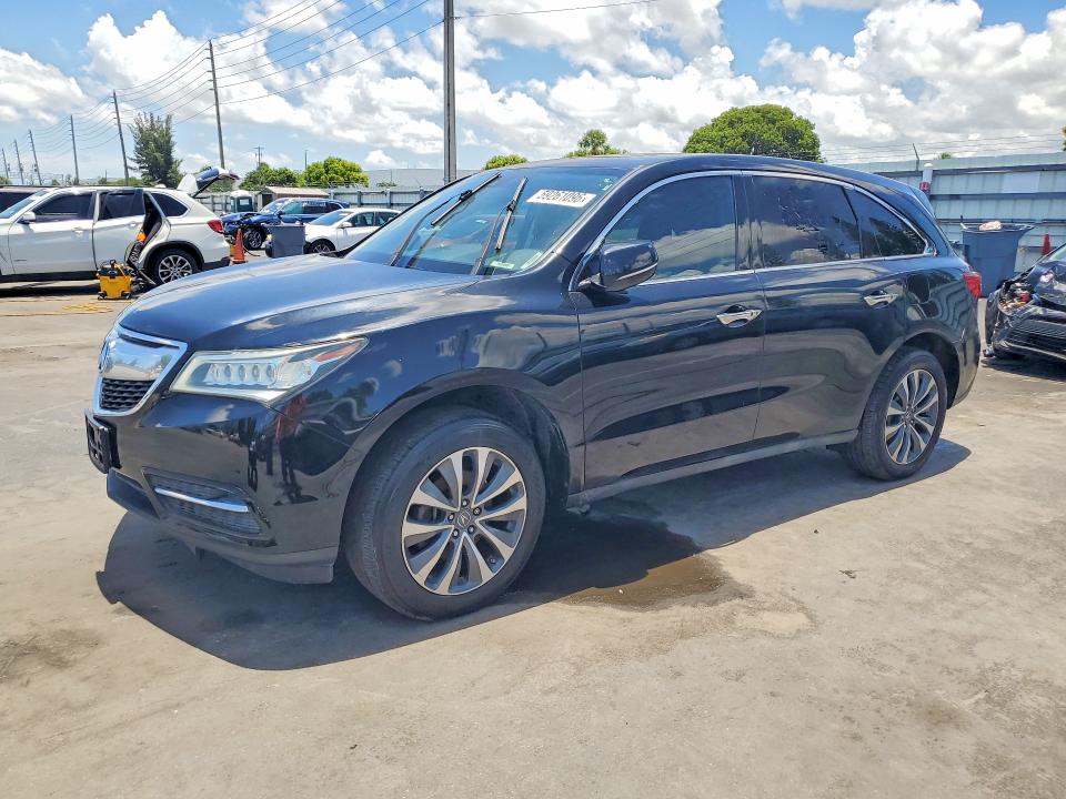 Auction sale of the 2016 Acura Mdx, vin: 5FRYD3H48GB018336, lot number: 59261096