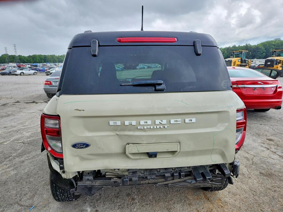 57735636 :رقم المزاد ، 3FMCR9C6XRRE16220 vin ، 2024 Ford Bronco Sport مزاد بيع
