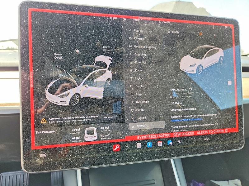 Продаж на аукціоні авто 2020 Tesla Model 3, vin: 5YJ3E1EB2LF621700, номер лоту: 58387376