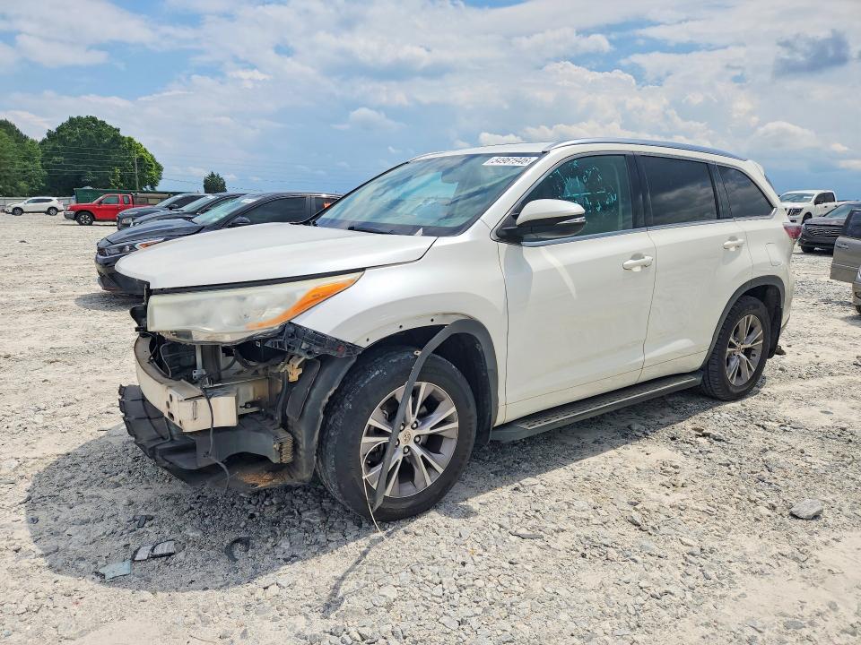 54961946 :رقم المزاد ، 5TDKKRFH9ES037699 vin ، 2014 Toyota Highlander مزاد بيع