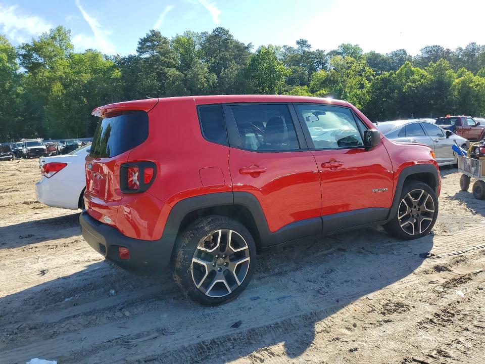 57574716 :رقم المزاد ، ZACNJBAB2LPL99701 vin ، 2020 Jeep Renegade مزاد بيع