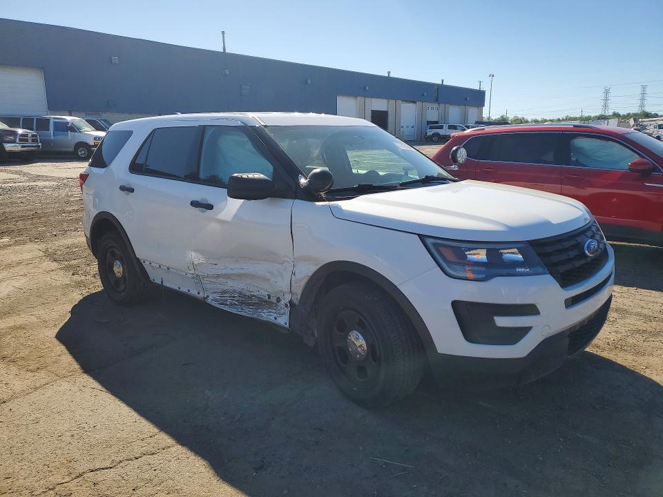 57343656 :رقم المزاد ، 1FM5K8AR9JGA20778 vin ، 2018 Ford Explorer مزاد بيع