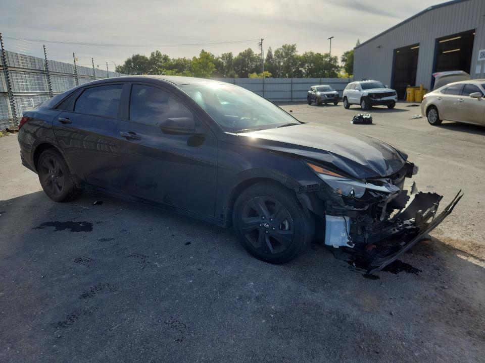 55729936 :رقم المزاد ، KMHLM4AG4MU203407 vin ، 2021 Hyun Elantra مزاد بيع