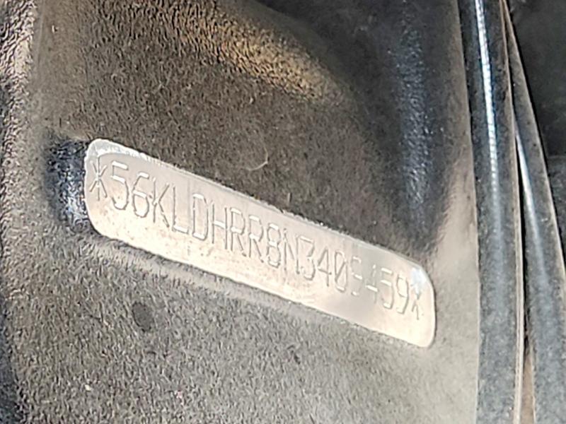 54812326 :رقم المزاد ، 56KLDHRR8N3409459 vin ، 2022 Indian Motorcycle Co. Pursuit مزاد بيع