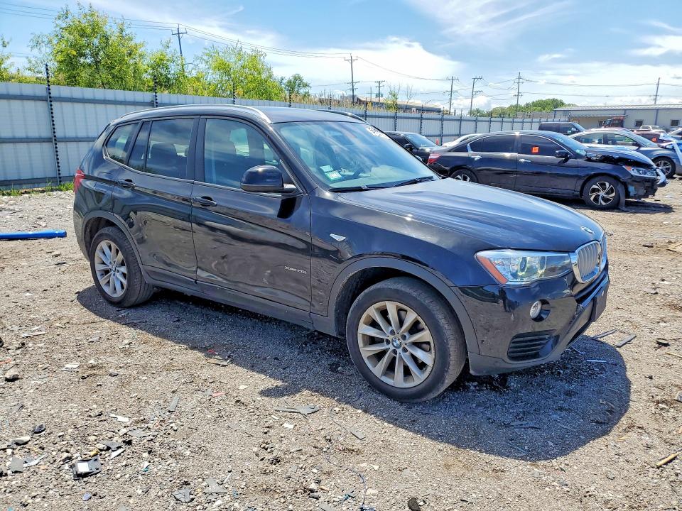 Aukcja sprzedaży 2017 Bmw X3, vin: 5UXWX9C31H0W74152, numer aukcji: 58075236