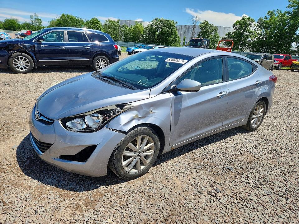 2015 Hyundai Elantra მანქანა იყიდება აუქციონზე, vin: 5NPDH4AE5FH611245, აუქციონის ნომერი: 57062996
