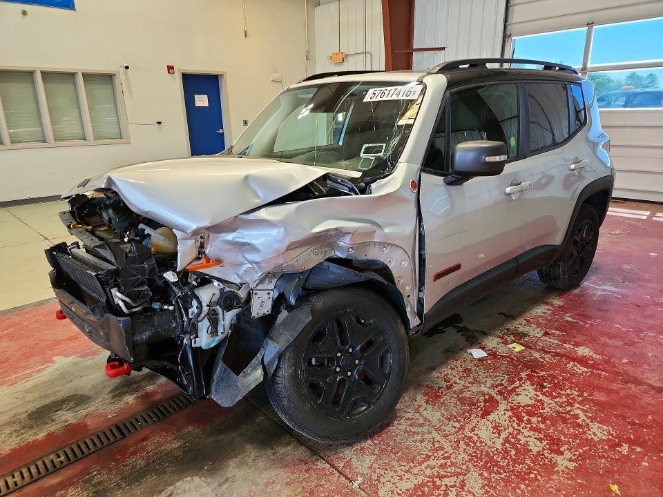 Auction sale of the 2018 Jeep Renegade, vin: ZACCJBCBXJPJ01123, lot number: 57617416