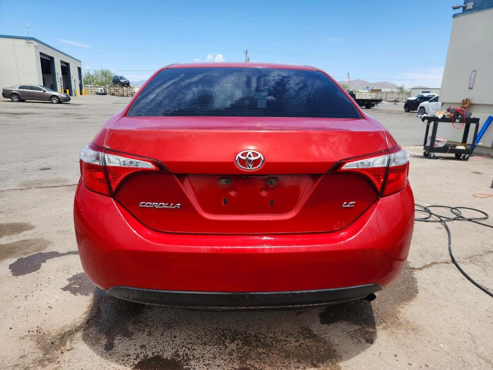 57972406 :رقم المزاد ، 5YFBURHE2GP479586 vin ، 2016 Toyota Corolla مزاد بيع
