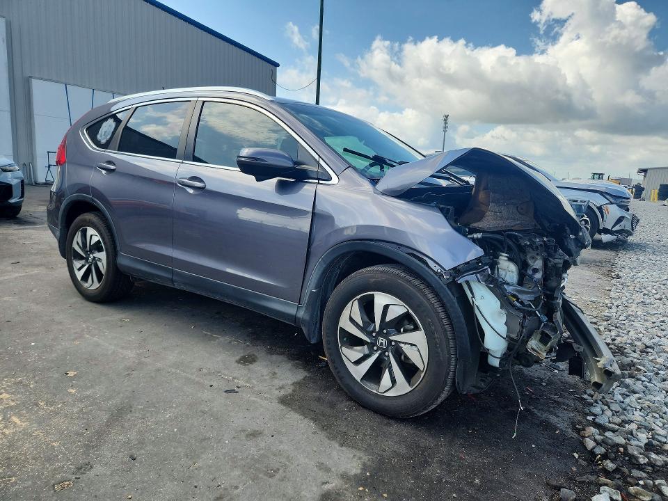 58045596 :رقم المزاد ، 5J6RM3H9XGL005709 vin ، 2016 Honda Cr-v مزاد بيع