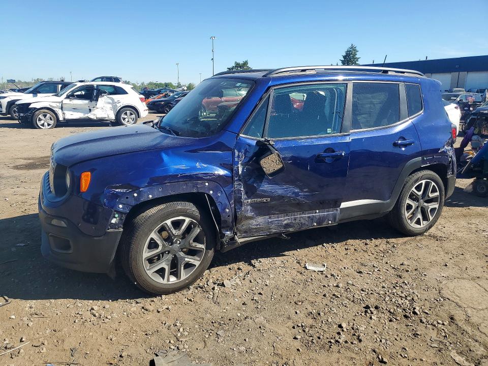 55350556 :رقم المزاد ، ZACCJABB7JPJ06257 vin ، 2018 Jeep Renegade مزاد بيع